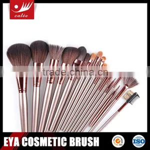 18 Pcs Pro Cosmetic Makeup Brush Set Kit +Case thumbnail-4