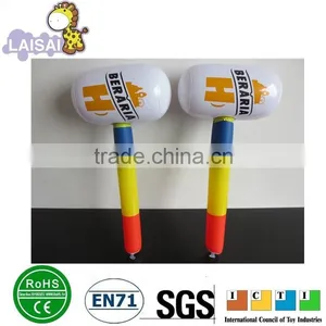 Stock Promotional Inflatable Hammer Plastic Hammer PVC Inflatable Hammer Toys thumbnail-1