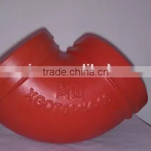 DN 125 R275 90D Concrete Pump Cast Steel Elbow thumbnail-3