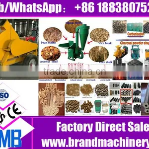 50,80mm Straw Jute Sticks Charcoal Making Machine, Briquette Machine From Sawdust thumbnail-2