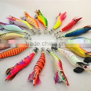 Factory Direct Sale Fishing Lure for 2016 Fishing Lures 2.5# 3# 3.5# 4# 4.5# Mixed Color Squid Jig Lures thumbnail-4