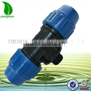 Irrigation PP Fitting Male Tee thumbnail-1