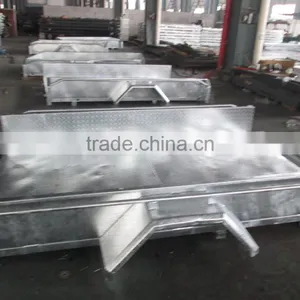 Economic High Quality 8x5ft Hot Dip Galvanised Full Welded Trailer Farm Trailer For Sale thumbnail-4