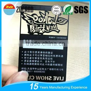 High Class Hico Loco Magnetic Stripe Metal Membership Card thumbnail-4