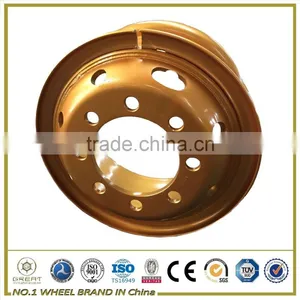 Tubeless 22.5 Inch Truck Steel Wheel Rim thumbnail-2