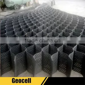 HDPE Cellular Confinement System Geocell Price for Pavement Shoulder thumbnail-2