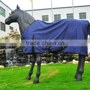 600D Polyester Waterproof Turnout Horse Blanket thumbnail-1
