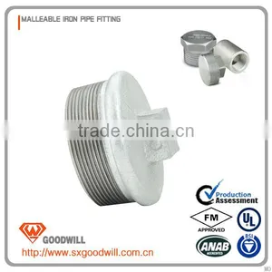 British Standard Pipe Fitting Baked Galvanized Plug thumbnail-4