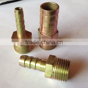 High Quality Galvanized Iron Male Hose Barb Hydraulic Fittings thumbnail-2