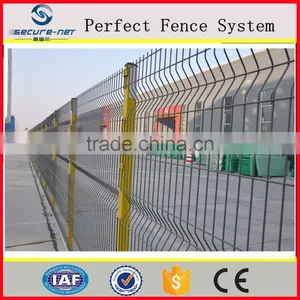 Pvc Coated Curved Wire Mesh Fence Hebei Factory thumbnail-1