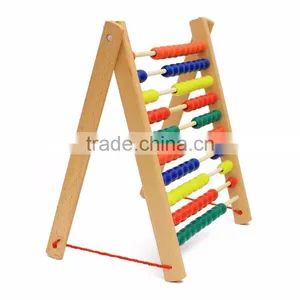 Kids Educational Toys Wooden Math Learning Montessori Abacus Teaching Equipment thumbnail-1