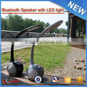 China on Sale Multifunctional Bluetooth Flexible Desk Lamp With Mini Speaker Player Music thumbnail-6