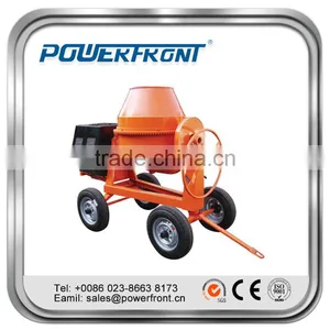 High Efficiency 260L 350L Capacity Mini Cement Mixer With Gasoline Engine or Diesl Engine Optional thumbnail-1