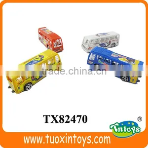 Big Bus Toy Plastic Toy Bus Bus Station Toy thumbnail-5