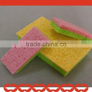 Hot! Compressed Kitchen Cleaning Cellulose Scrubber Sponges thumbnail-1