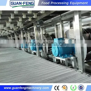Freon Fluidized Quick Freeze Machine Fries Production Line thumbnail-5