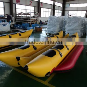 Pvc Inflatable Banana Boat 10 Person thumbnail-4