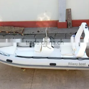 8 Person Hypalon Inflatable Rowing Boat thumbnail-1