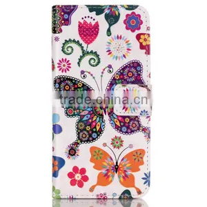Fashion Painted Leather Case Flip Cover For Samsung S6 Edge Wallet Cases thumbnail-2