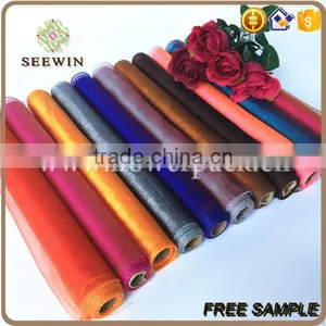 Iridescent Organza Nylon Fabric Roll and Sheet thumbnail-1
