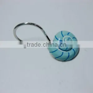 Polyesin Seashell Shower Curtain Hooks thumbnail-1