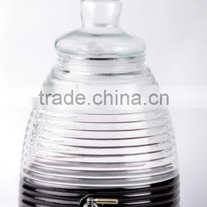 8 Liter Clear Glass Juice Dispenser thumbnail-1