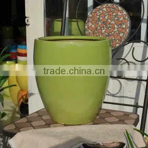 Ceramic Clay Indoor Flower Planter thumbnail-1
