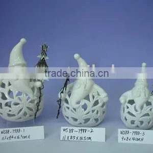 Porcelain Candle Holder thumbnail-1