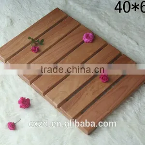 Promotional Good Quality Eco-friendly Wooden Bath Mat thumbnail-1