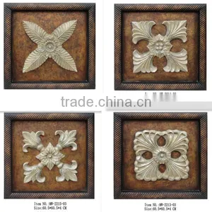 MW-2214-03 Antique Hanging Square Wall Art Decor in Set thumbnail-4