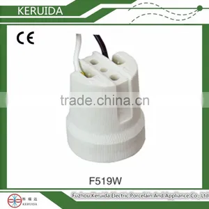 Porcelain/Ceramic Lampholder F519W E26/E27 thumbnail-1