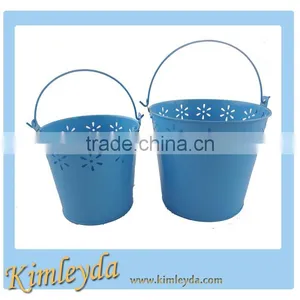 Powder Coated Decorative Metal Bucket thumbnail-1