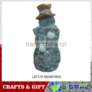 Christmas Craft Snowman Figurine thumbnail-1