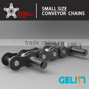 Double Pitch Stainless Steel Roller Chains With Extended Pin Attachments Stainless Steel Chain Conveyor thumbnail-3