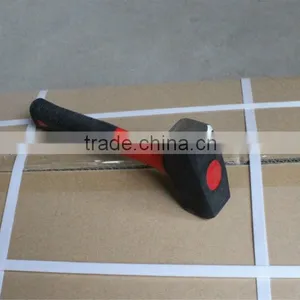German Type Stoning Hammer With Half Plastic -Coating Handle thumbnail-1