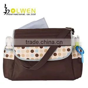 Brown Dots Mommy Bag for Baby thumbnail-1