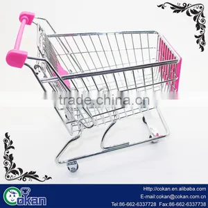 New Arrival Food Basket/ Keranjang Barang / Storage Holders Shopping Trolley Shape CK-KT613 thumbnail-3