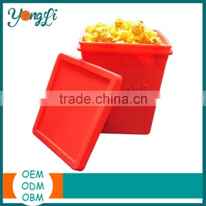Wholesale Heat Resistant Microwave Box BPA Free Silicone Popcorn Maker thumbnail-1
