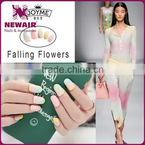 2017 Custom Colorful Elegant Artificial Nail Art Design With Glue thumbnail-6