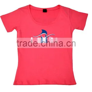 Women White Round Neck T-Shirt_100% Organic Cotton_Elegant Wear @ Best Deal Price thumbnail-3