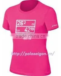 Hot Sale Promotional Custom Women Tshirt /ladies Shirt Design thumbnail-3
