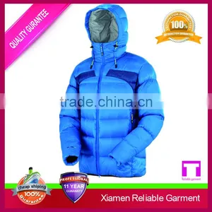 Contrast Colour Ski Slim Fit Men Leather Jacket thumbnail-1