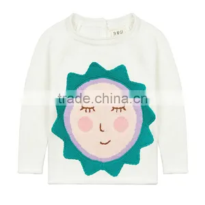 S17685A Kids Clothes Knitted Sweater Girls Pullovers Sweaters thumbnail-4