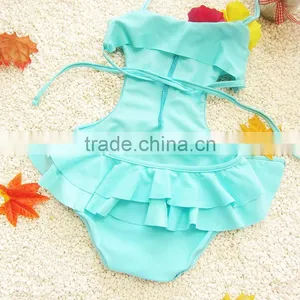 S31360W Popular Young Girls Sweer One Piece Swimsuit Models thumbnail-4