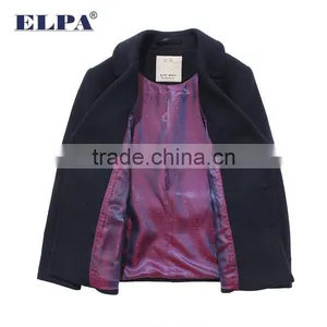ELPA 2015 Fashion Charm Kids Warm Long Wool Overcoat Winter Dress Boy Wool Coat With Fur Collar thumbnail-3