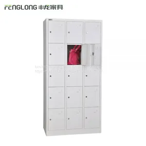 Office Furniture 15 Door Cheap Metal Folding Office Filing Cabinet thumbnail-4