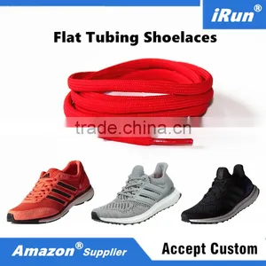 Tubular Runners Replacement Shoes Red Laces for Skate Boots, Hiking Boots, Casual Footwears - Amazon/eBay Supplier thumbnail-1