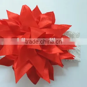 Boutique Baby Girls Fashion Capitium White Printing Belt China Red Beautiful Flower Outshine Others thumbnail-1