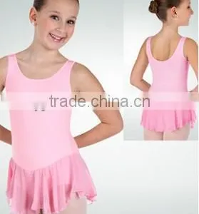 2014new Girls Practice Skirt Pink---practice Skirted Leotard - Kids Practice Dance Costume -children and Adults thumbnail-1