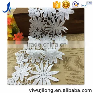 Water Soluble Embroidery Lace Trim High Quality Lace thumbnail-1